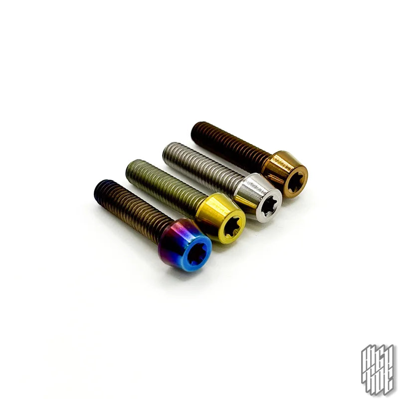 M6 X 25 Mm, Tornillos De Hexagonal Allen De Titanio Con Tornillo De - Foto 2